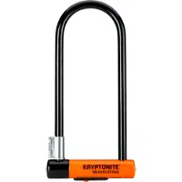Kryptonite Evolution Beugelslot – Fiets en Scooter – ART-3 Slot – Stalen Beugelslot Elektrische Fiets – 29,2x10,2 cm – Zwart/Oranje
