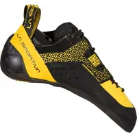 La Sportiva - Katana Laces - Klimschoenen 35, zwart/geel/olijfgroen