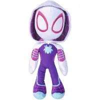 Spidey and his Amazing Friends Disney - Spiderman - Ghost Spider Glow in the Dark Eyes - 25cm - Alle leeftijden - Knuffel