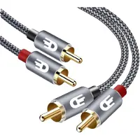 Drivv. Premium Tulp Stereo Audio Kabel - 2RCA naar 2RCA - Tulp Kabel - 5m