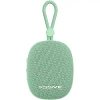 Xssive Mini Speaker Bluetooth 5.3 - 12+ Uur Afspeeltijd - Spatwaterbestendig - Draadloze Speakers Klein - Groen