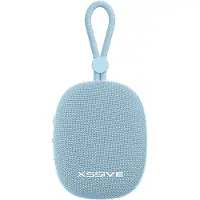 Xssive Mini Speaker Bluetooth 5.3 - 12+ Uur Afspeeltijd - Spatwaterbestendig - Draadloze Speakers Klein - Blauw