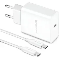 Xssive 25W Super Fast Charger met USB C naar USB C Kabel - Snellader - Geschikt voor Samsung S24, S23, S22, S21, S20 etc.,