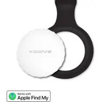 Xssive Smart Tag met geschikt voor Airtag Sleutelhanger - Apple MFI Gecertificeerd - Zonder Abbonement GPS Tracker voor o.a Koffer, Auto, Fiets, Horloge, Kind, Kat, Hond, Keyfinder, Bluetooth