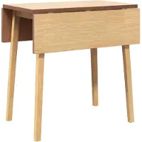 vidaXL Eettafel massief hout naturel rubber