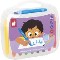 Janod - Colo - Gelkrijtjes - Set van 10 verschillende kleuren