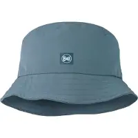 Buff - Wandel- en bergsportkleding - Adventure Bucket Hat Solid Stone Blue voor Heren - Maat L/XL - Blauw