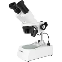 Bresser 5803600 Erudit ICD Stereomicroscoop Binoculair 40 x Opvallend licht, Doorvallend licht
