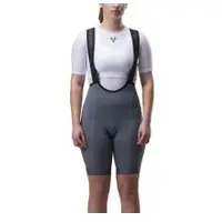 LeBram Korte fietsbroek voor dames Training, leigrijs || Maat: M