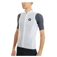LeBram Trainingsjas Mouwloos Wit Crème