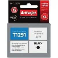 ActiveJet AE-1291N-inkt voor Epson-printer, Epson T1291-vervanging; Opperste; 18 ml; zwart.
