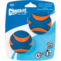 Chuckit! Ultra Squeaker Ball Medium ø 6 cm 2 stuks