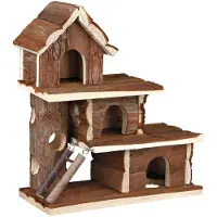 Trixie Natural Living Tammo House - Knaagdierhuis - Bruin - 25 x 30 x 12 cm