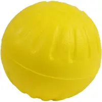 Starmark fantastic durafoam bal geel Large 8,5 cm
