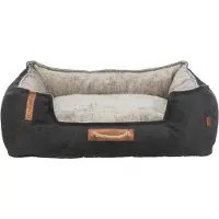 Trixie be nordic hondenmand fohr zwart/zand 60x50x22 cm