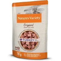 Nature’s Variety original pouch turkey kattenvoer 12x70 gr