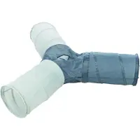 Trixie - Speeltunnel 3-weg - Kat en kleine pups - Assorti - 3x 50x22x22 cm