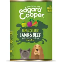 Edgard & Cooper 6x400 gr lam / rund blik graanvrij hondenvoer