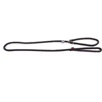 Martin Retrieverlijn nylon rond zwart - 13 mmx180 cm - Hondenlijn