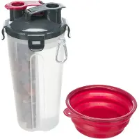 Trixie Voer- en Waterreservoir voor onderweg 0,35 ltr Per 2
