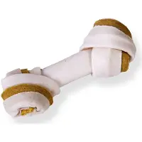 Petsnack 12-13 cm 5 st duoknoop met semi-moist strip
