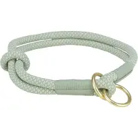 Trixie halsband hond soft half-slip saliegroen/mint 50x1,3 cm