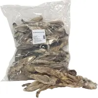Petsnack konijnenoren met vacht 1 kg - Hondensnacks