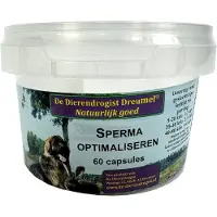 Dierendrogist sperma optimaliseren capsules 60 st