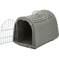 Imac reismand linus taupe - 50x32x34,5 cm