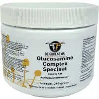 Groene Os 250 gr glucosamine complex gewrichten speciaal hond / kat