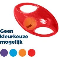 Kong jumbler football - 18 x 12 x 10 cm - gemengde kleuren