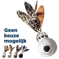 Kong Wubba Floppy Ears - Hondenspeelgoed - 31.8 x 11.5 x 8.9 cm - Multi - L