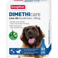 Beaphar Dimethicare Line-On (vanaf 30 kg) hond 2 x 6 pipetten