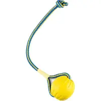 Starmark swing 'n fling durafoam fetch bal aan koord Medium 7 cm