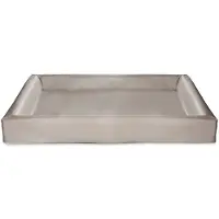 Bia Bed Bia Kunstleer Hoes Taupe
