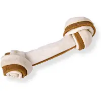 Petsnack duoknoop met semi-moist strip 7 inch 17,5 cm 5 st - Hondensnacks