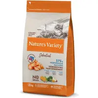 Nature´s Variety selected sterilized norwegian salmon kattenvoer 1,25 kg