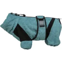 Trixie - Hondenkleding - Honden Badjas - Petrol - 46 cm