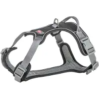 Trixie hondentuig premium active zwart 35-50x1,5 cm