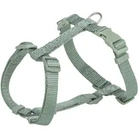Trixie hondentuig premium h-tuig salie groen 42-60x1,5 cm