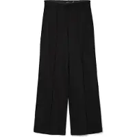 Vero Moda Bandplooibroek 'VMEVA' zwart