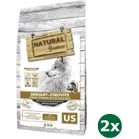 NATURAL GREATNESS 2x6 kg veterinary diet dog urinary struvite complete adult hondenvoer