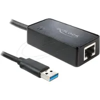DeLOCK USB 2.0 Adapter [1x USB-A-stekker - 1x Gigabit-LAN (1/2.5/5 Gbit/s)] 62121 50 cm