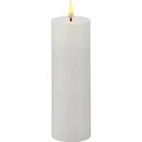 Sirius Home Sille LED Kaars Stompkaars - Ø 7,5cm x H 10cm - wit
