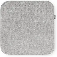Nolon Zitkussen Jul | chenille grijs 34x34 cm sierkussens | NADUVI