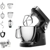 Kenwood Multifunctionele keukenmachine Titanium Chef Baker Multipro XL KVL85.004BK 1200 W Zwart