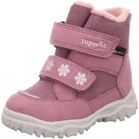 Superfit Snowboots 'Husky 1' mauve / rosa / wit