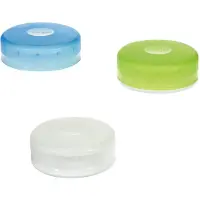 Human Gear - GoTubb 3-Pack - Medium - Clear/Green/Blue