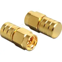 DeLOCK SMA plug terminator DC short circuit 37,5 Ohm