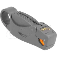 DeLOCK Stripping Tool for coaxial cables with 3 blades